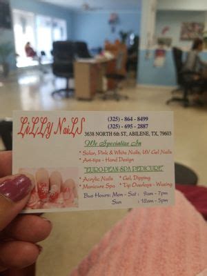 nail salons abilene tx